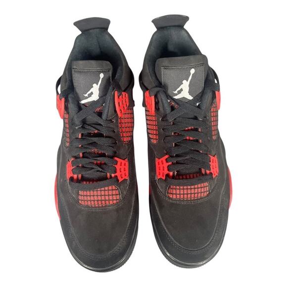 Nike Air Jordan 4 Retro Red Thunder Hightop Sneakers Men’s Size 7.5 main image 10